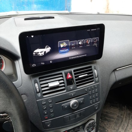 Монитор Android 12,3 дюймов для Mercedes-Benz C/E/GLK-Класс 2008-2013 NTG 4.0