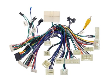 Комплект проводов для установки магнитолы в Toyota Harrier 2003 - 2013, Lexus RX 2003 - 2009 (основной, CAN, AMP)