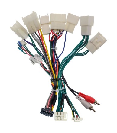 Комплект проводов для установки магнитолы в Toyota Harrier, Lexus RX 1997 - 2003 (основной*3, CAN)