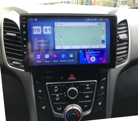 Магнитола для Hyundai I30 2012-2017 Compas S300 (Средний класс) с 2K экраном