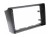 Рамка переходная в Toyota Avensis 2002-2008 для дисплея 9 дюймов, черная