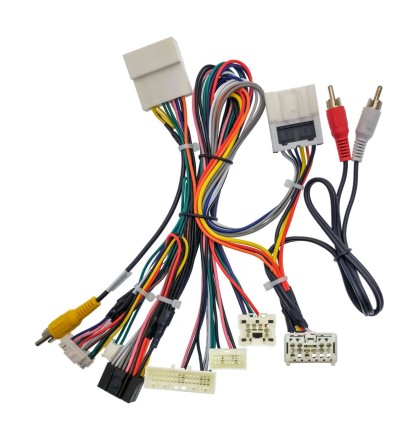 Комплект проводов для установки магнитолы в Infiniti QX56 2004 - 2007 (основной, антенна, CAN, AMP)