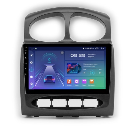 Магнитола для Hyundai Santa Fe 2000-2012 Compas S100 (Базовая версия)