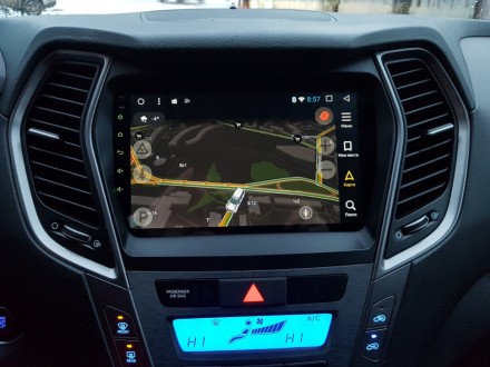 Магнитола для Hyundai Santa Fe 2012-2019 Compas S100 (Базовая версия)