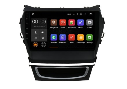 Магнитола для Hyundai Santa Fe 2012-2019 Compas S100 (Базовая версия)