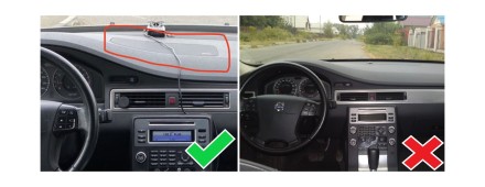 Рамка для установки в Volvo S80 2006 - 2010 дисплея 9 дюймов