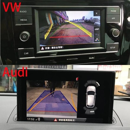 Видеокамера Porsche, Volkswagen, Seat SPD-254 (LED + "обманка")