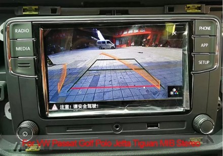 Видеокамера Porsche, Volkswagen, Seat SPD-254 (LED + "обманка")