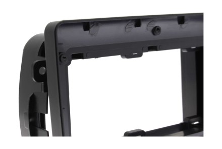 Рамка переходная Fiat 500 (2015+) Черная для установки дисплея 9 дюймов