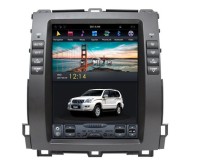 Головное устройство Toyota Land Cruiser Prado 120 (2002-2009) для высоких комплектаций Tesla-Style