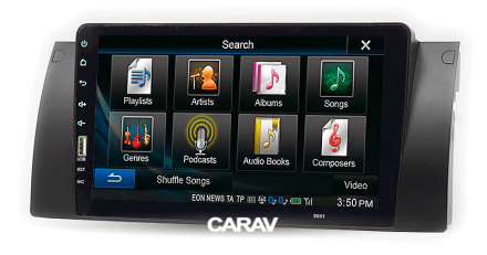 Рамка переходная в BMW 5-Series (E39)/ X5 (E53) 1995-2003 для дисплея 9 дюймов