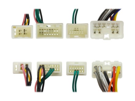 Комплект проводов для установки магнитолы в Toyota 2012+ (осн, ант, мультируль, CAN, CAM, AMP, BC2)