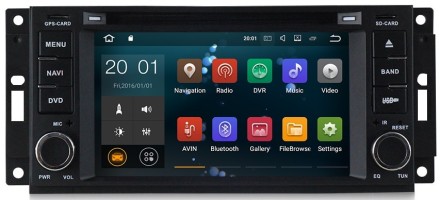 Магнитола Jeep, Dodge, Chrysler (06-15) COMPASS MKD 9 Android