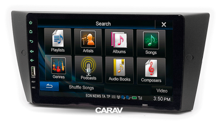 Рамка переходная в BMW 3-Series (E90/E91/E92/E93) 2004-2012 без навигации 