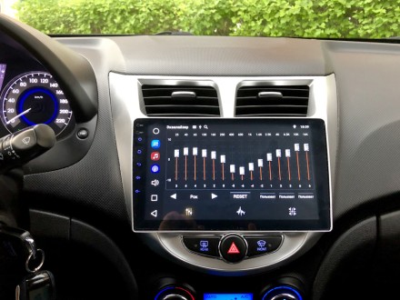 Магнитола для Hyundai Solaris 2010-2017 Compas S400 (Топ класс) с 2K экраном