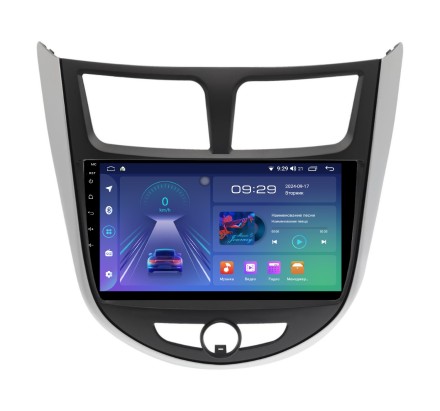 Магнитола для Hyundai Solaris 2010-2017 Compas S100 (Базовая версия)