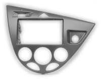 Рамка переходная 2din Ford Focus I до 2006 Серебро, прав руль