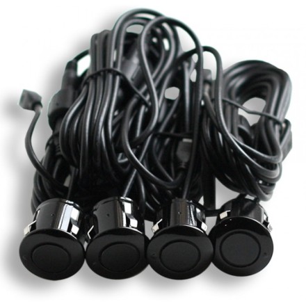 Парктроник 4 датчика с установкой индикатора на потолок сзади 4B