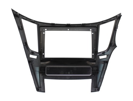 Переходная рамка в Subaru Outback, Legacy 2009 - 2013 (левый руль,Черная) для дисплея 9 дюймов