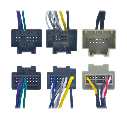 Комплект проводов для установки магнитолы в Hummer H2 2008 - 2013 (основной, антенна, CAN, AMP) RZC