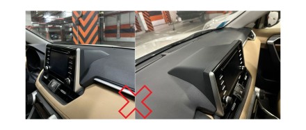 Рамка переходная в TOYOTA RAV4 2019+ ТИП 2 для дисплея 10 дюймов