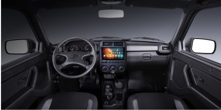 Магнитола на Андроид для Лада Нива NEW (LADA NIVA) 2019+ COMPASS TSN-2K, 4G, DSP, CarPlay