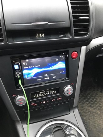 Рамка переходная 2din Subaru Legacy, Outback (03-09) климат, лев руль