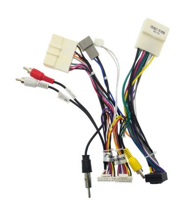 Комплект проводов для установки магнитолы в Mazda CX-4 2017+ (основной, антенна, USB, CAN) для авто с камерой) 2