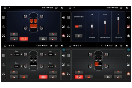 Магнитола для Лада Приора (07-14) Redpower 610 серии 9 дюймов на Андроид 10 черная