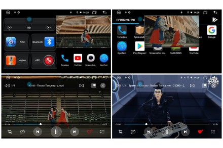 Магнитола для Лада Приора (07-14) Redpower 610 серии 9 дюймов на Андроид 10 черная