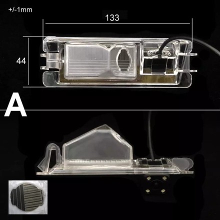 Видеокамера SPD-288 Renault Logan, Sandero, Nissan Micra (ТИП В)