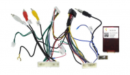Комплект проводов для установки магнитолы в Nissan 2014-2019 (осн, ант, м/руль, CAN, CAM360) прав руль