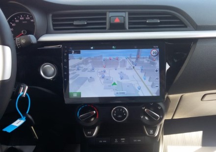 Магнитола на Андроид для KIA RIO 2017-2020 Compas S300 (Средняя версия)