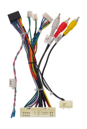 Комплект проводов для установки магнитолы в Hyundai, Kia 2010 + (основной, антенна,CAN, CAM 24 pin)