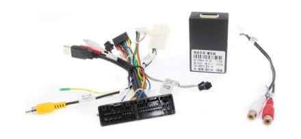 Комплект проводов для установки магнитолы в Hyundai, Kia 2010 + (основной, антенна, CAN, CAM 24 pin)