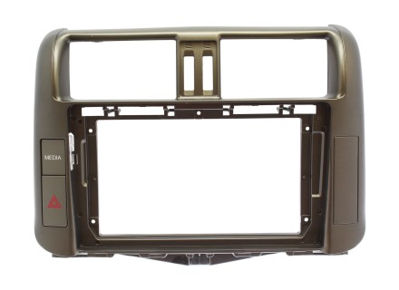 Установочный комплект Toyota Prado 150 2010-2013 (рамка титан) для комплектации с 360 для дисплея 9 дюймов