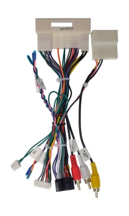 Комплект проводов для установки магнитолы в Hyundai, Kia 2010 + (основной,антенна, CAN, CAM 24 pin, USB)