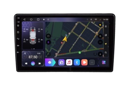 Головное устройство для Lada Largus (2021+), Renault Duster (2015-2020) Ownice OL 4-64ГБ SIM 4G + HI-FI с DSP + Carplay