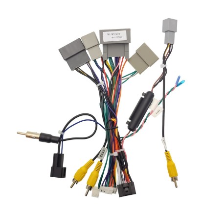 Комплект проводов для установки магнитолы в Honda Odyssey (основной, антенна, CAN, 360) левый руль