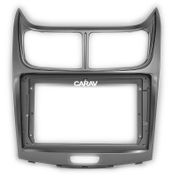 Рамка переходная в CHEVROLET Sail 2010-2014 для дисплея 9 дюймов (черная)