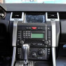 Штатная магнитола в стиле Тесла для Range Rover Sport (2005-2009) взамен штатного экрана
