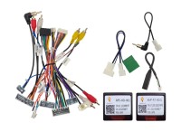 Комплект проводов для установки магнитолы в Honda Civic, CR-V 2017+ (основ., CAN, AMP) авто с лев. рулем