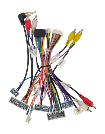 Комплект проводов для установки магнитолы в Honda Civic, CR-V 2017+ (основ., CAN, AMP) авто с лев. рулем