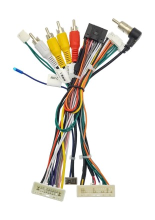 Комплект проводов для установки магнитолы в Mazda CX-4 2016+ (основной, CAN, USB, CAM360)