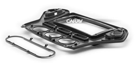 Рамка переходная FORD Mondeo 2007-2010 (только для а/м без климат контроля) / черный цвет  для дисплея 9 дюймов