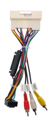 Комплект проводов для установки магнитолы в Hyundai, Kia 2010+ (основной, USB 2014+)