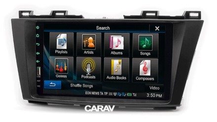 Рамка переходная MAZDA (5), Premacy (10-15), NISSAN Lafesta Highway Star (11-15) для дисплея 9 дюймов