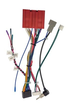 Комплект проводов для установки магнитолы в Mazda 3 2003 - 2013, CX-7 2006 - 2012 (основ., CAN, AMP) HW