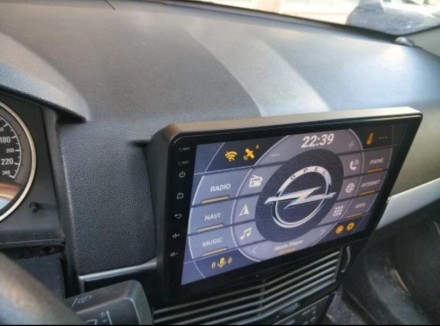 Установочный комплект Opel Astra H 2004-2010 (взамен верхнего дисплея)