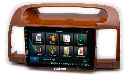 Рамка переходная TOYOTA Camry (ACV30) 2001-2006  для дисплея 9 дюймов  